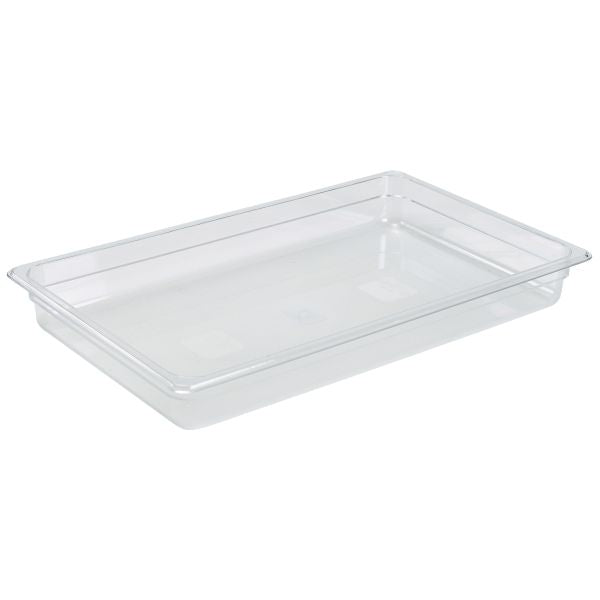 Genware 1/1 -Polycarbonate GN Pan 65mm Clear