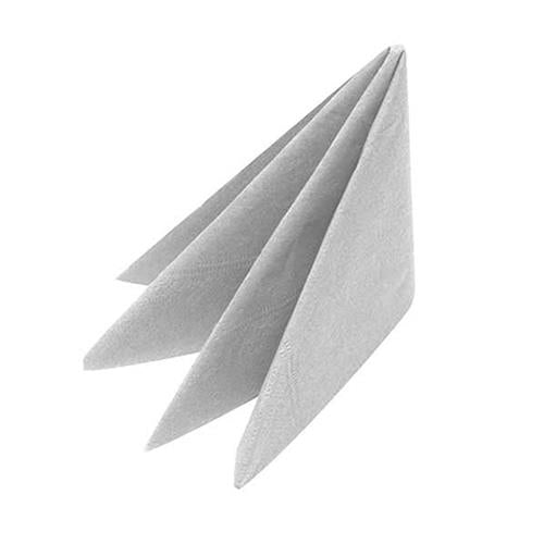 33cm 2ply Grey Serviettes Per 2000