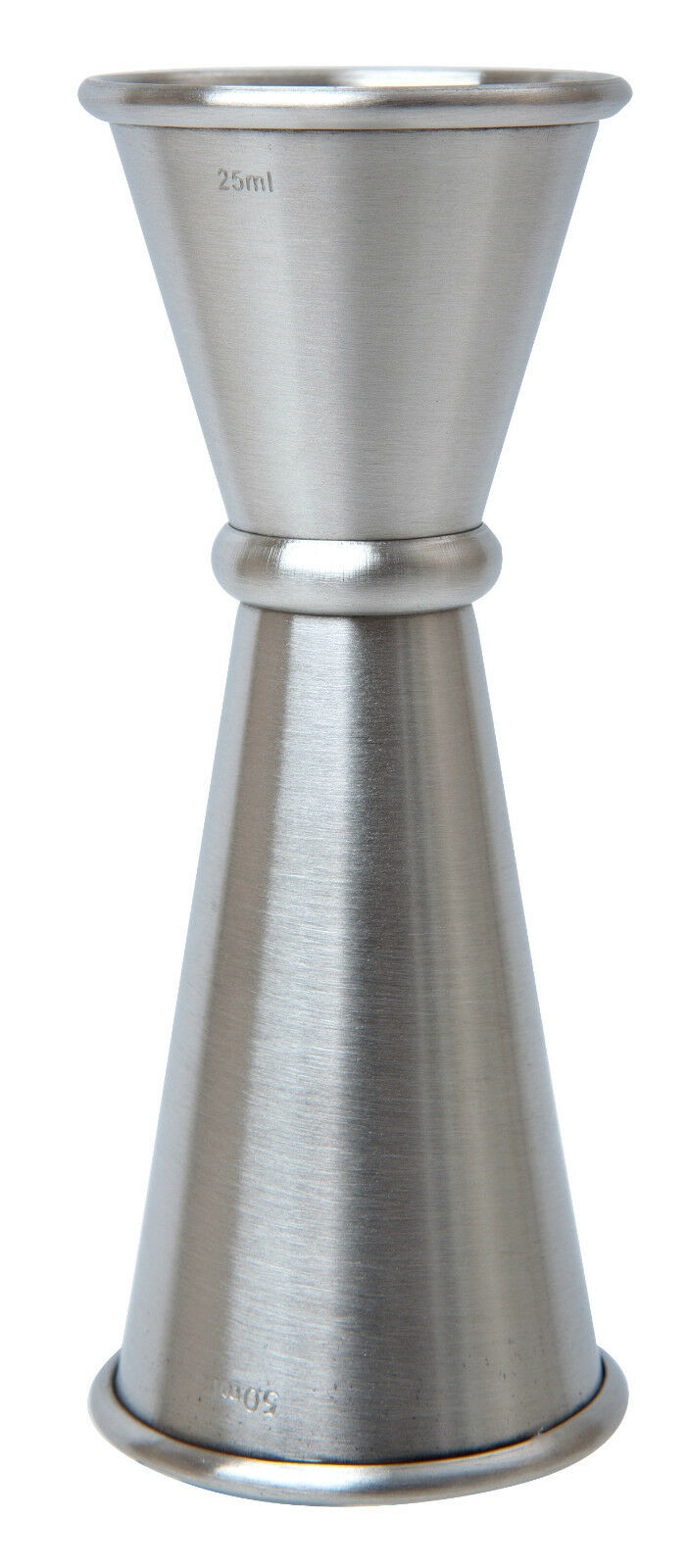 25/ 50ml S/S Banded Jigger Thimble Measures