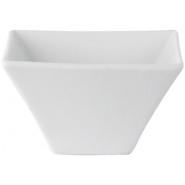 Porcelite 13oz Square Bowl Each