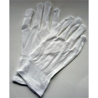 Ladies Cotton Waiting Gloves