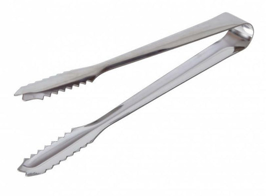 7" Ice Tongs Stainless Steel Each