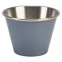 6oz Stainless Steel Ramekin Grey