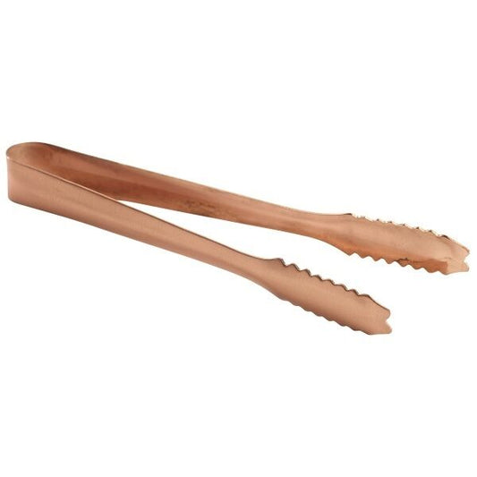 Copper Ice Tongs 7" Each