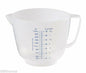 3 Pt/2 Ltr  Plastic Mixing Jug Each