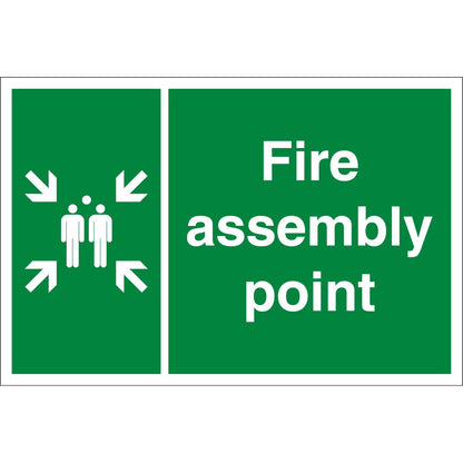 Fire Brigade Point Sign Fire Assembly Point Sign – Thompson Cooper LTD