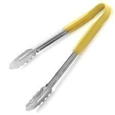 Vinyl-Coated Tong 12' Yellow Handle Each