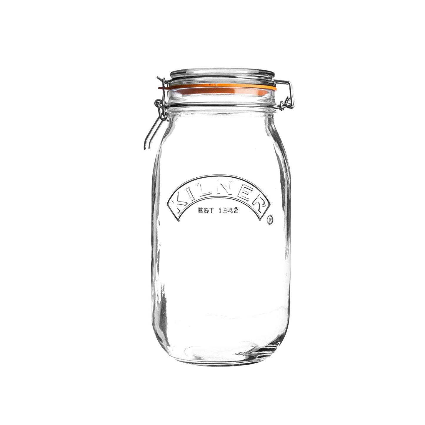 Round Kilner Cliptop Jars 2 litre Per 2