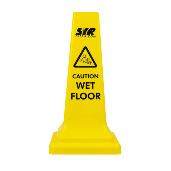 21" Yellow Wet Floor Sentry