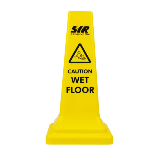 21" Yellow Wet Floor Sentry