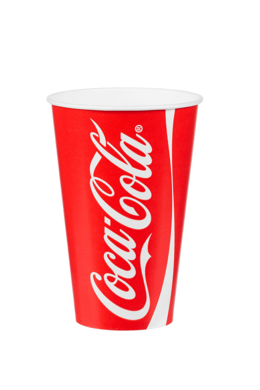 25cl/9oz Coca Cola Paper Cups