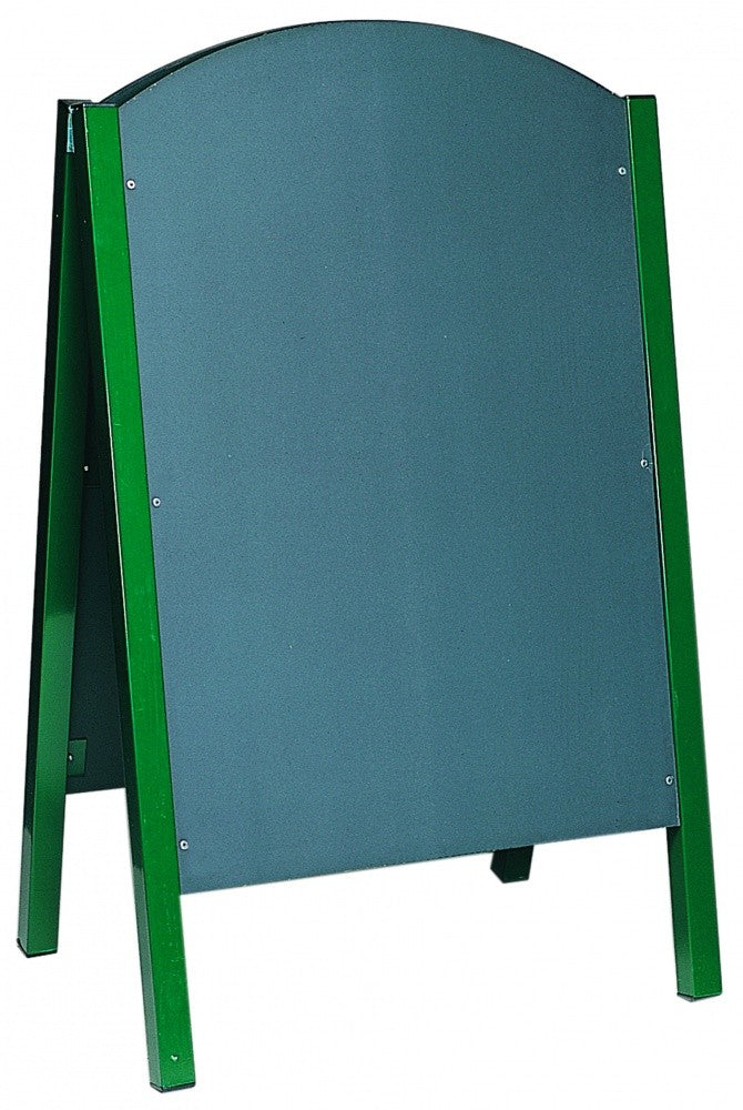 Traditional Green Metal Sided A-Board 1100 x 680mm