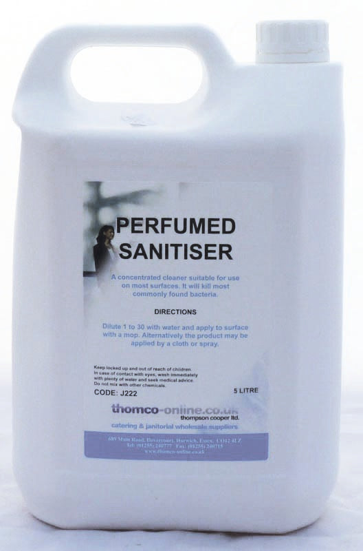 PERFUMED SANITISER Per 5 Litre
