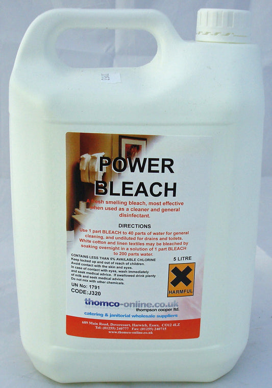 POWER BLEACH  Per 5 Litre