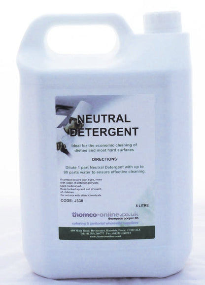 Thomco' NEUTRAL DETERGENT Per 5 Litre