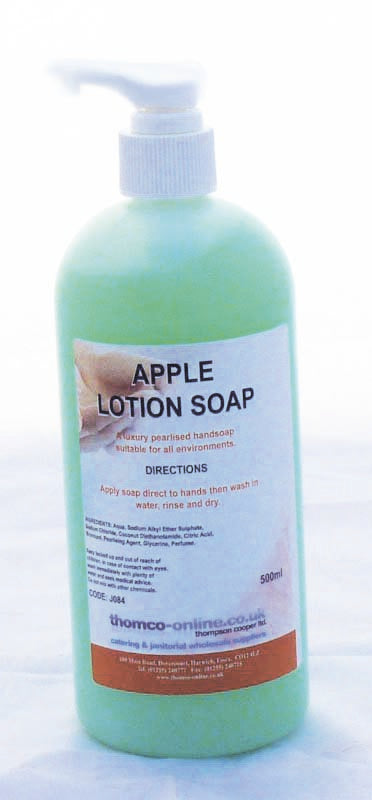 Thomco' APPLE Lotion Pump 6 x 500ml
