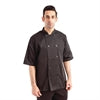 Chef Works Chambery Unisex Chefs Jacket Black