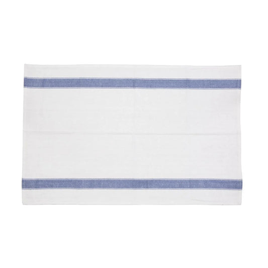 heavy tea towel blue Each