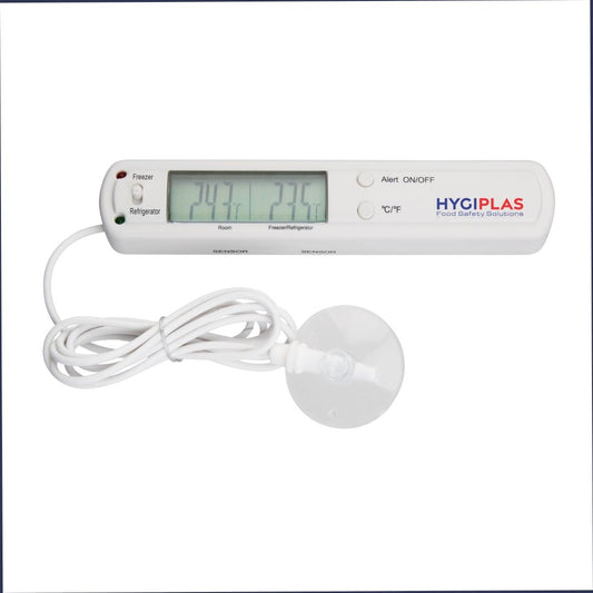 Hygiplas Fridge Freezer Thermometer With Alarm