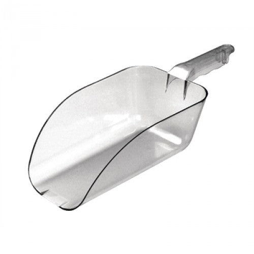 1.9Ltr Clear Poly Scoop