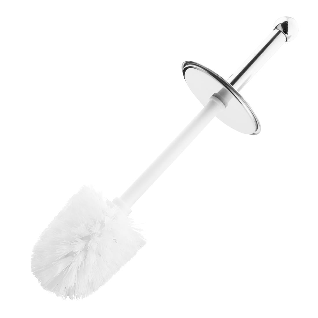 Chrome S/S Toilet Brush + Holder