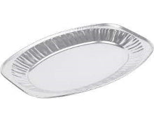 17"/43cm  Silver Foil Platters per 25