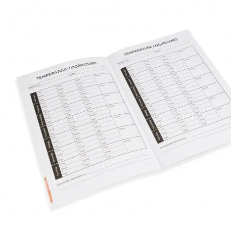 Temperature Log Book