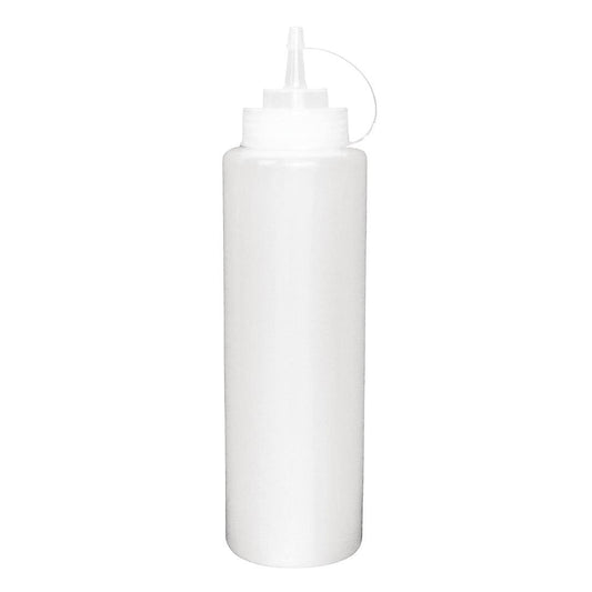 12oz Clear Plastic Sauce Bottles